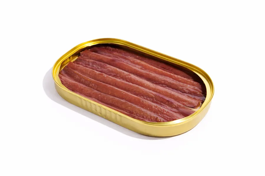 Anchoas Lomo Selección — lata abierta